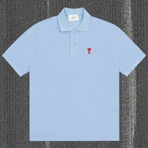 Ami Paris Blue Short Sleeve